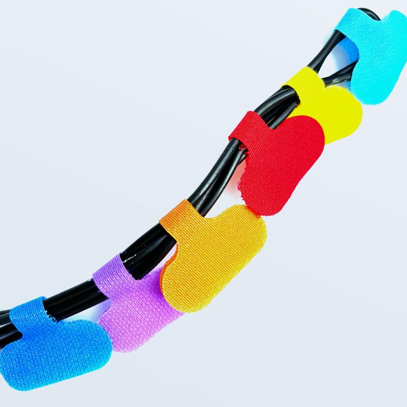 20Pcs Colorrandom Cable Labels Cable Ties Reusable With Write-On Label Wire Labels Cable And Wire Tags Easy Identification