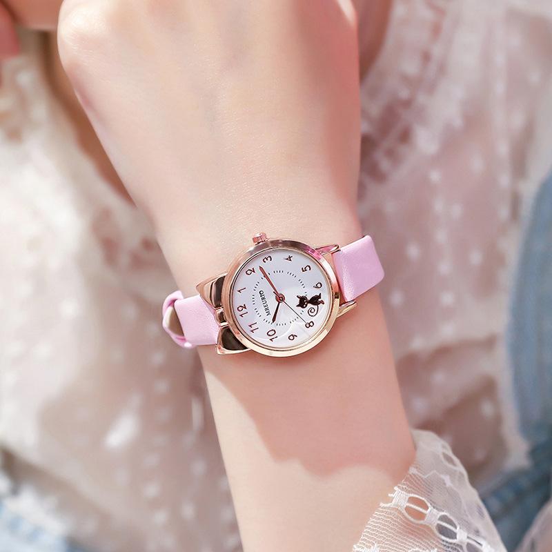 JYL Women's Watch Fashion Small Fresh Student Strap