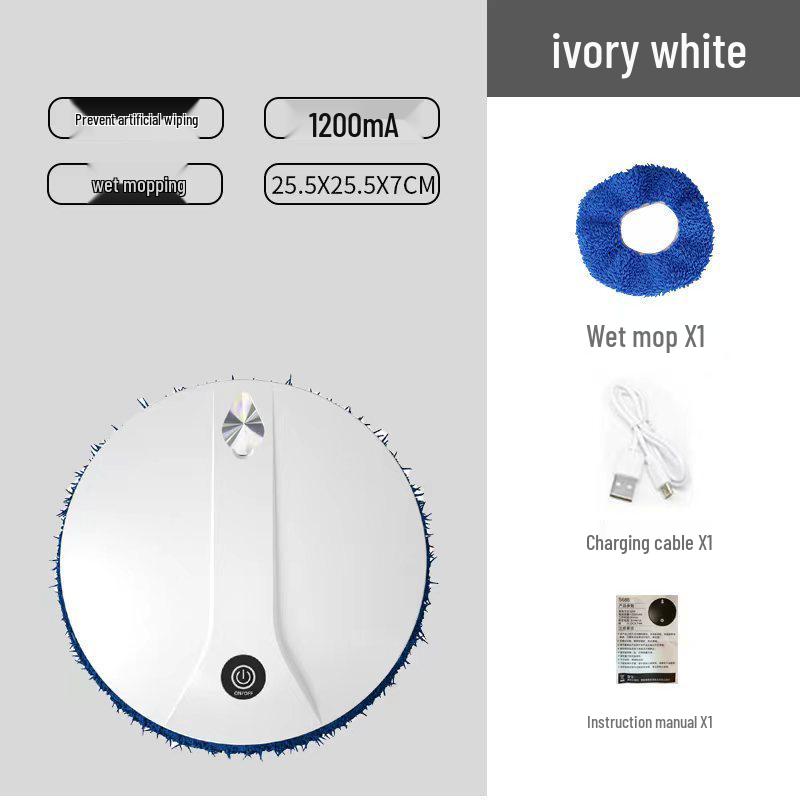 Smart Dual-Use Mopping Robot: Silent, Automatic, Dry & Wet Cleaning, Ideal Gift