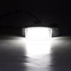 LED License Number Register Plate Light for Car Mitsubishi OUTLANDER XL CW Peugeot 4007 Citroen C-Crosser Lamp