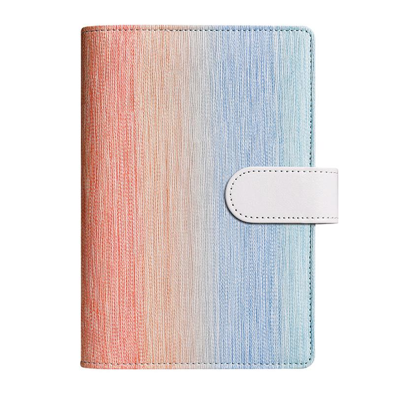 Custom PU Leather A5 Notebook Magnetic Buckle Pen Holder Sewing Binding A3 for Business Office School Use Also Available A4 A6