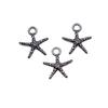 Starfish Charms Multi Color Metal Pendants For Beach Themed DIY Jewelry Accessories