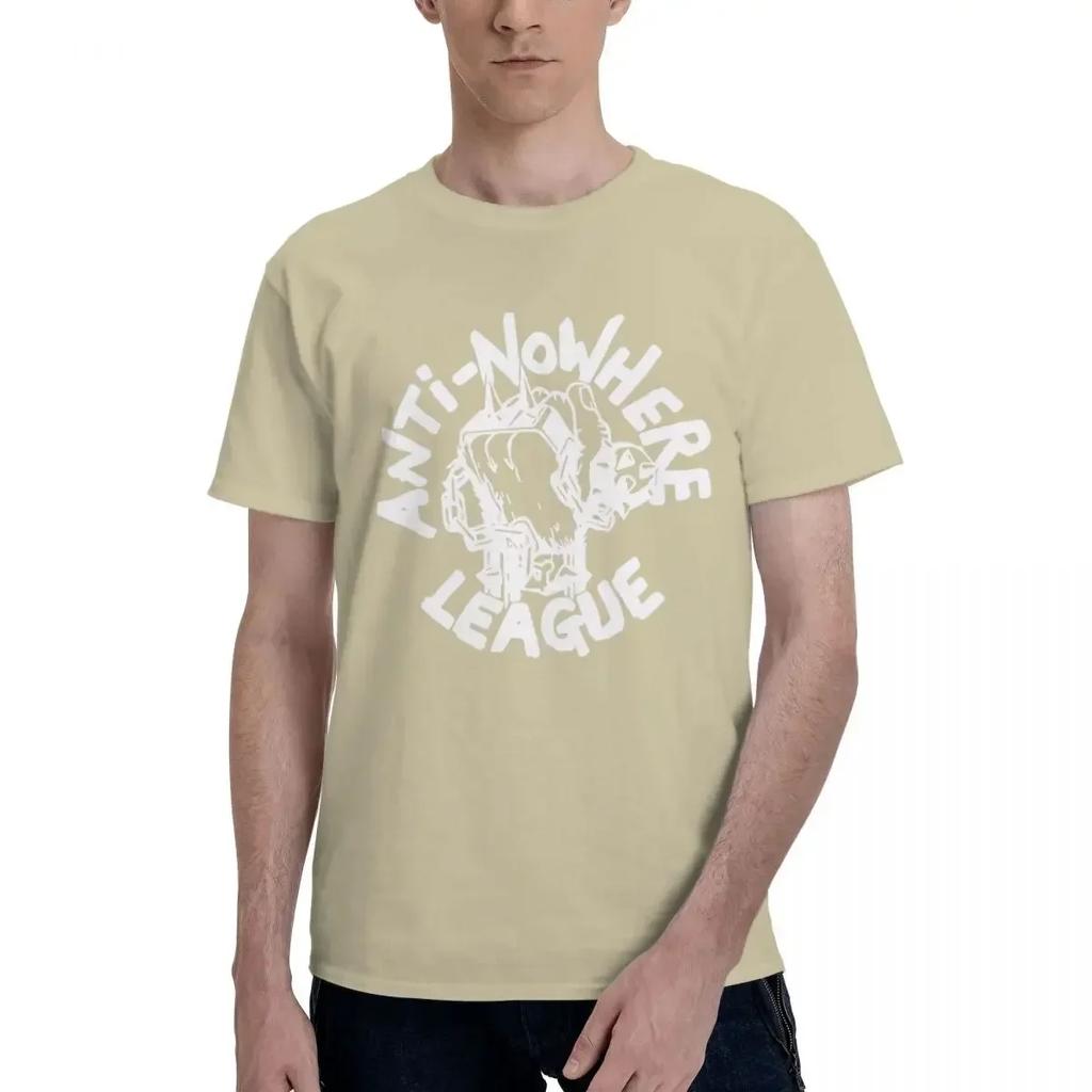 ANL Anti Nowhere League A 100% Cotone Casual Traspirante Confortevole Estate Nuovi Arrivi Top E Magliette Magliette Uomo