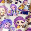 Hunter Girls Blanket Cozy Flannel Machine Washable Anime Throw Blanket Print Blanket for Kids Sofa Couch