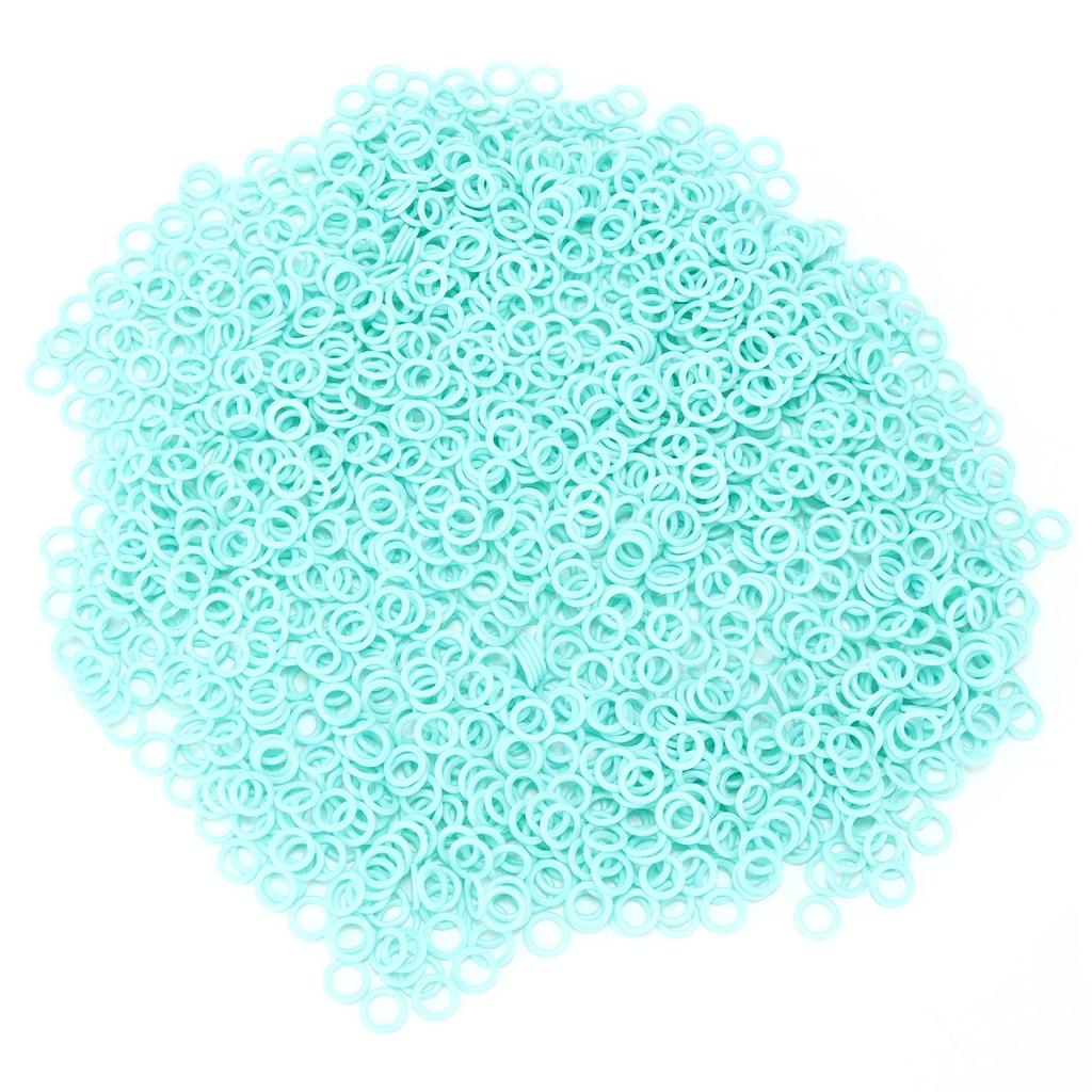 2000pcs Stitch Markers Colorful Plastic Round Locking Stitch Counters for Crocheting Sewing Knitting Craft