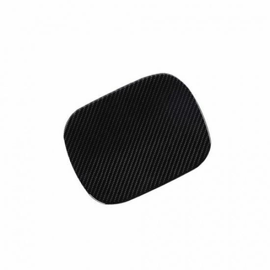 For Dodge Ram 1500 2018-22 Red Carbon Fiber Door Fuel Filler Gas Cap Tank Cover