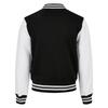 Build Your Brand Childrens/Kids Sweat Organic Varsity Jacket
