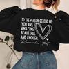 In-Stock Women's Plus Velvet 'You Are Amazingly Beautiful and Enough' Sweatshirt Pullover