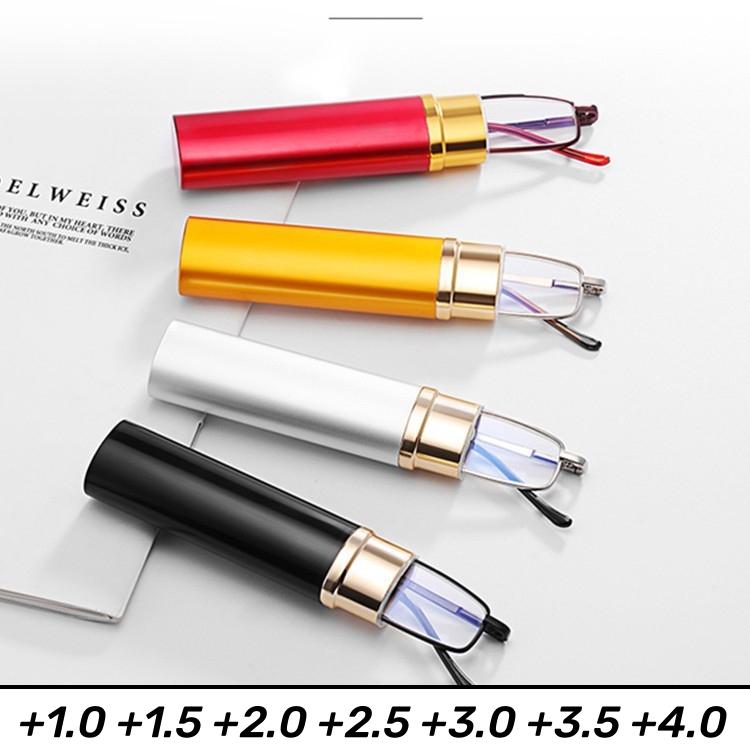 Men Pen Holder Reading Glasses Ultra Light Portable Presbyopic Eyewear Spring Frame High-definition Anti Blue Light Eyewear