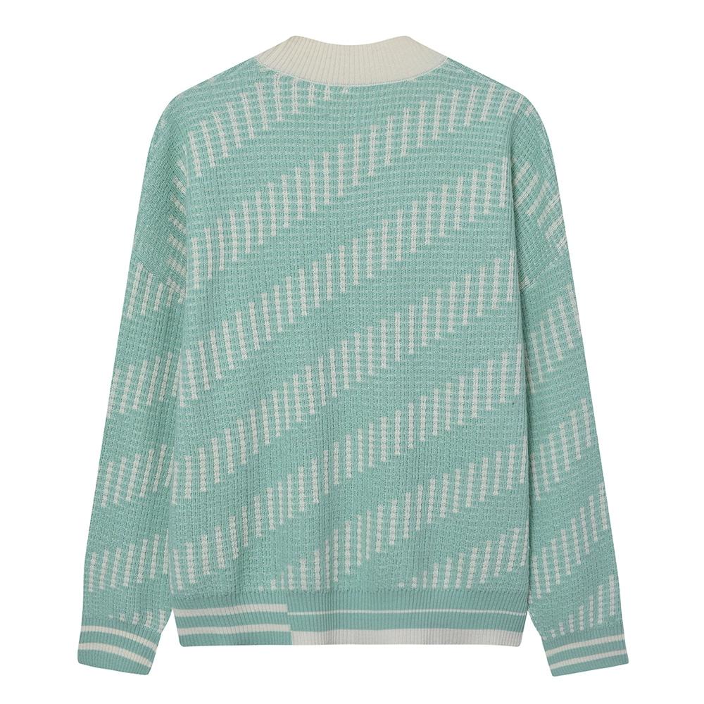 Tröja med rund hals för män Lättviktströjor Stickad tröja för vardags- eller klädsel