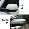For Honda CRV CR-V 2017-2020 Car Rearview Side Mirror Cover Wing Cap Sticker Exterior Door Rear View Case Trim Carbon Fiber Auto