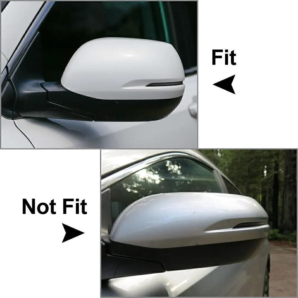For Honda CRV CR-V 2017-2020 Car Rearview Side Mirror Cover Wing Cap Sticker Exterior Door Rear View Case Trim Carbon Fiber Auto
