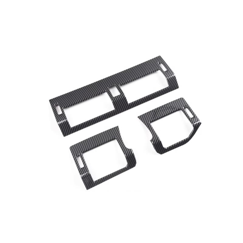 

For Land Rover Defender 90 110 130 2020-2024 ABS Car Center Control Air Outlet Decorative Frame Sticker Car Interior Accessories