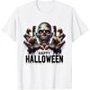 Happy Halloween Zombie Hands Funny Halloween Costume T-Shirt