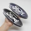 22.5cm ABS Car Front Rear Emblem Sticker Trunk Decal 22.5cm For Ford Edge Escape Fiesta Transit Ranger Roush Fusion Focus Mondeo
