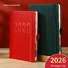 English Diary 2026: A5 Soft Cover Daily Planner & Yearly Calendar Notebook