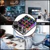 One-handed Mechanical Keyboard 16 Keys 3 Mode Macro Mechanical Keyboard Portable USB RGB Gaming Custom Programming Knob