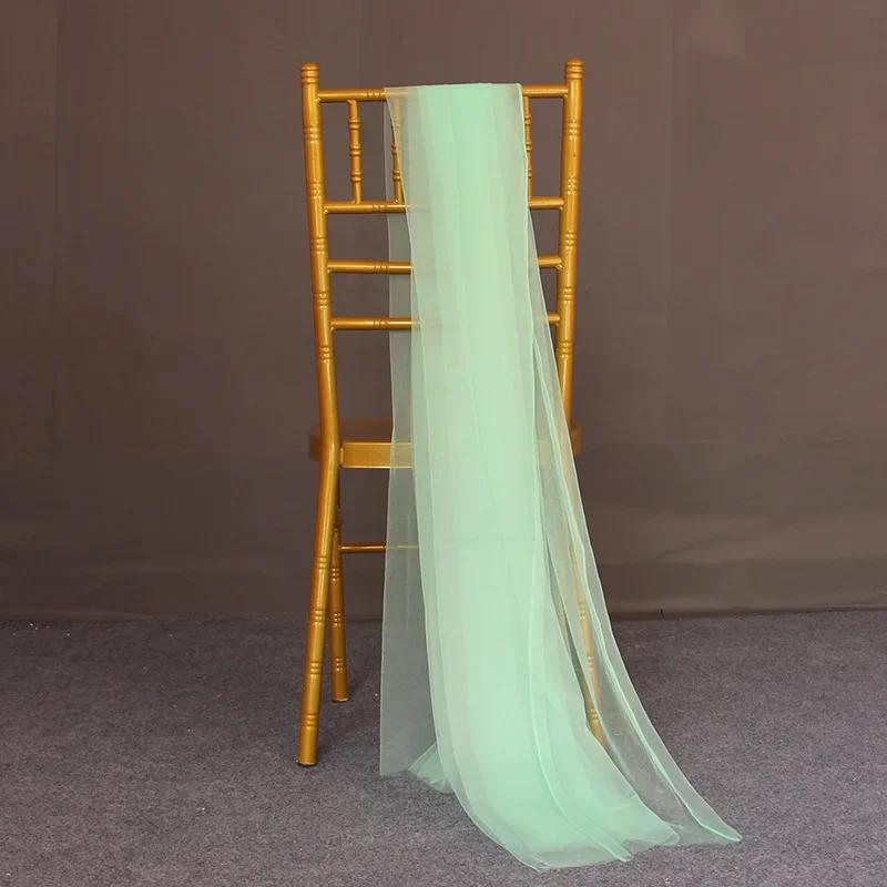 5/10M Wedding Arch Draping Tulle Fabric Wedding Arch Decoration Yarn Birthday Party Backdrop Baby Shower Supplies Ceiling Decor