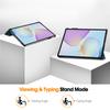 For Huawei MatePad 11.5 Case Magnetic Tri-Folding PU Leather Flip Stand Funda TXZ-W09 11.5" Tablet Cover With Auto Sleep