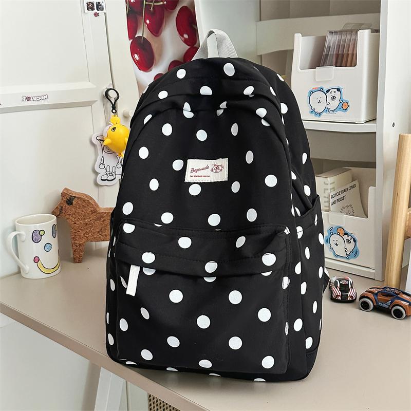 Pendler Rucksack Damen Punkt Rucksack Schüler Schultasche