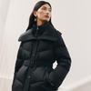 Women's Elegant Short 90% Goose Down Puffer Jacket