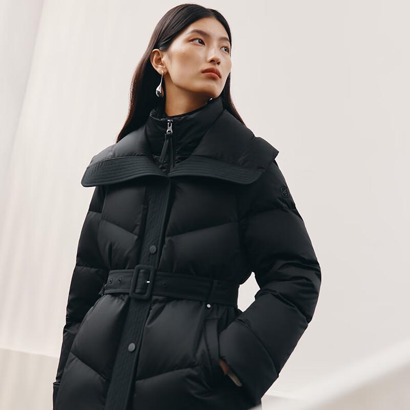 Women's Elegant Short 90% Goose Down Puffer Jacket