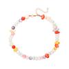 ins cold wind choker irregular pearl necklace, trendy design sense beaded collarbone chain