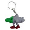 Creative Italian Brainrot Animals Keychain Funny Tung Tung Tung Sahur Cat Meme Keyrings Friends Pendant Gifts