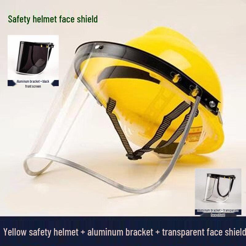 DAXTE Helmet-Mounted Grinding Face Shield