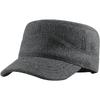 Winter Hat Men's Flat Top Men's Hat Large Size Autumn and Winter Piled and Thickened, Sealed Casual Winter Hat