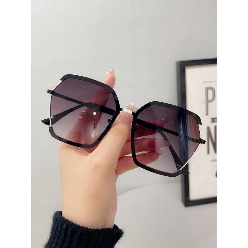 JYL TS Rimless Sunglasses Unisex UV Protection Cyberpunk Style 2213 A-5675