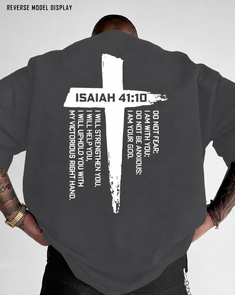 Christian Cross and Bible Verse Graphic Tee for Unisexs Clothing Unisexs Breathable Cotton Perfect for Summer Casual Streetwear