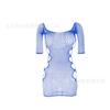 Sex underwear jacquard suspenders sexy mesh clothes net skirt net socks hollow transparent