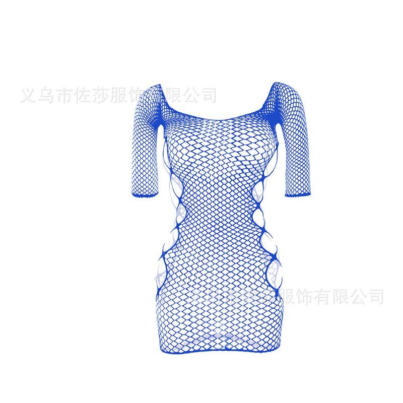 Sex underwear jacquard suspenders sexy mesh clothes net skirt net socks hollow transparent