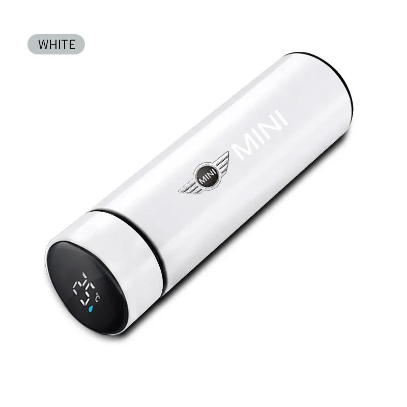Temperature Display Thermos Cup Stainless Steel Thermos Bottle For BMW MINI WORKS One Cooper JCW R60 R59 R58 R57 R56 R55 F55