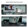 Transparent NVMe M.2 SSD Enclosure, 10Gbps Laptop Mobile Box