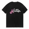 I Am Kenough Barbenheimer Tshirts 100 Cotton Tshirts Casual Summer Loose Graphic T Shirts Oneck Clothes Vintage Streetwear