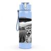 1PC UFO Alien Farm Abduction Print 750ml Color Plastic Sports Water Bottle Leakproof Flip Straw Lid Suitable for Sports Office Home Use