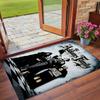 Crystal Velvet Rug Soft Non Slip Indoor Floor Mat Home DecorThe Addams Family