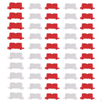 50x RC Car Field Fences, Road Barrier Model, Remote Control Accessories for 1:18 Vehicles