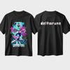 Maglietta da Gioco Deltarune Regalo Grafica Stampata Unisex Casual Cotone Girocollo Uomo Donna Streetwear T-shirt Manica Corta Traspirante