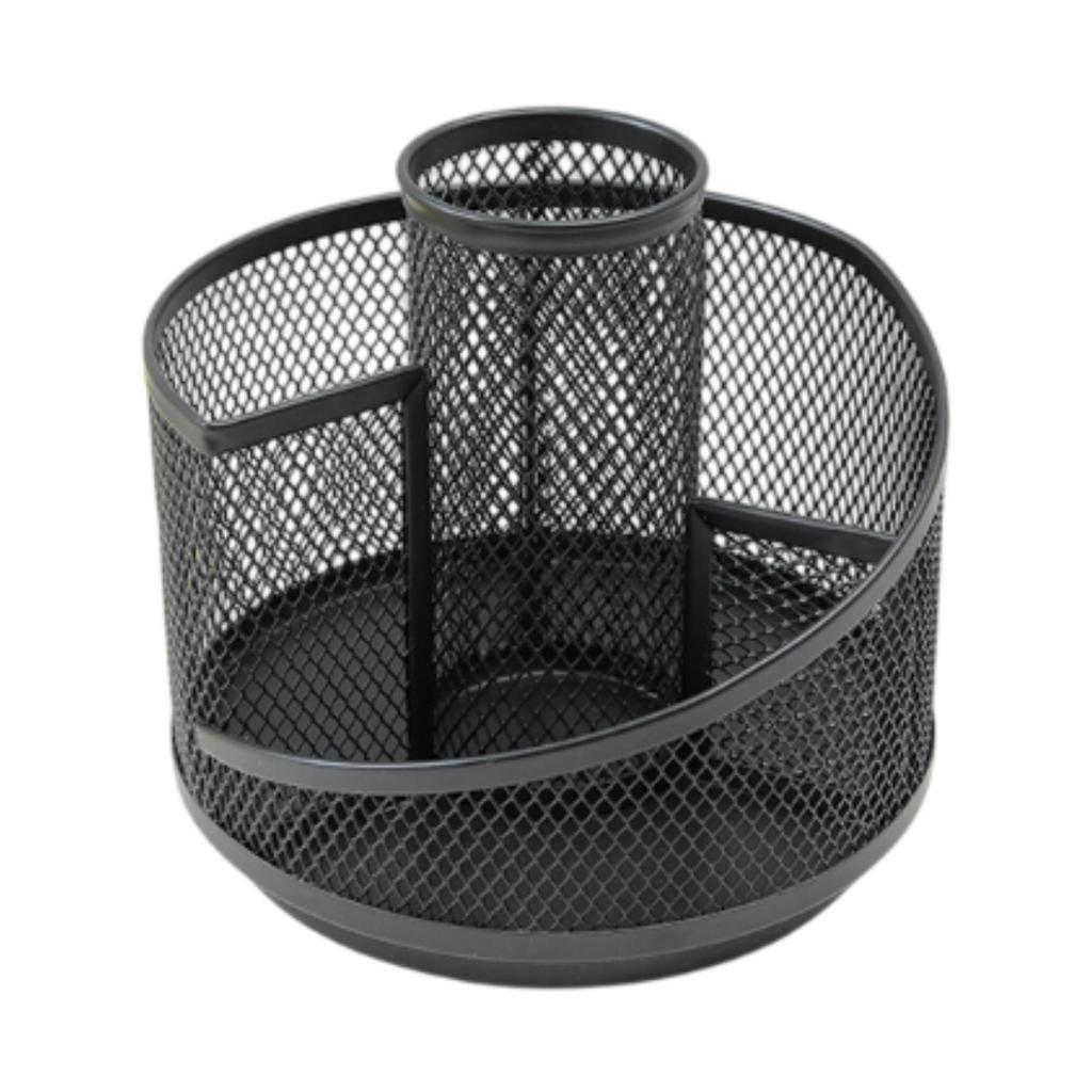 Metal Pen Holder Compact Creative Supplies Mesh Desk Organizer for Tabletop