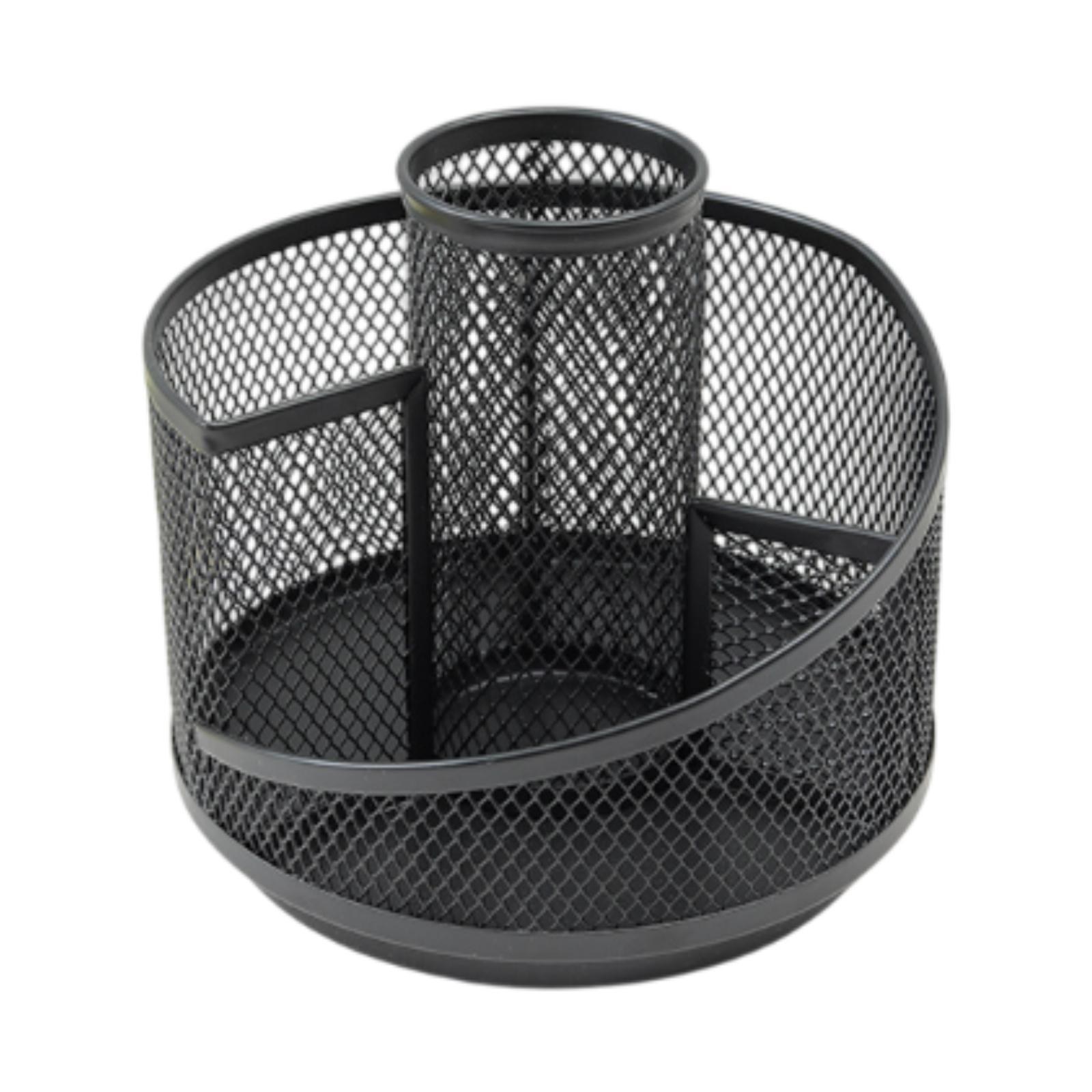 Metal Pen Holder Compact Creative Supplies Mesh Desk Organizer for Tabletop