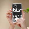 Band Musik Rapper B-Blur Vintage Phone Case For IPhone 11 13 16 12 17 14 15 Pro Max Plus Soft Clear Back Cover Coque