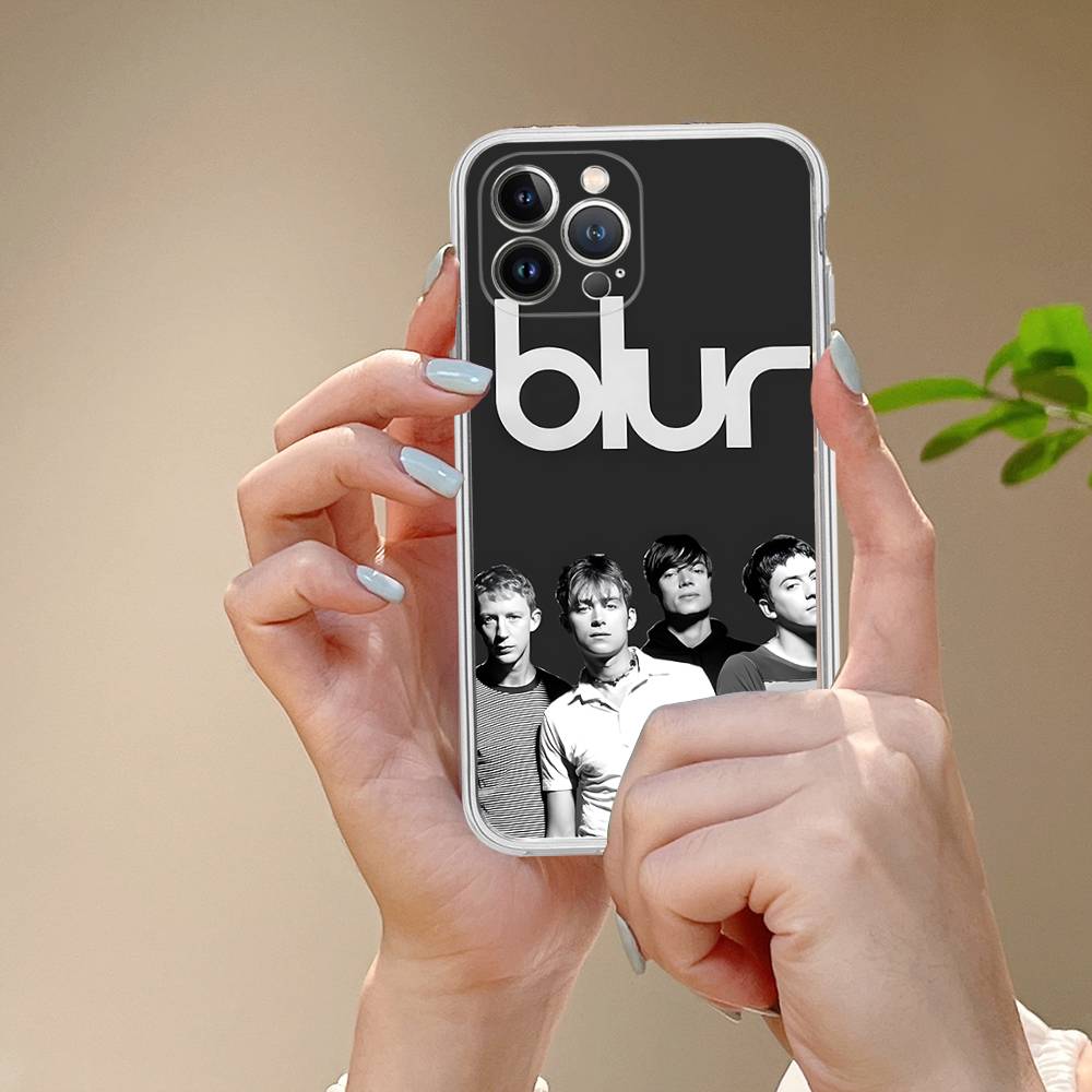 Band Musik Rapper B-Blur Vintage Phone Case For IPhone 11 13 16 12 17 14 15 Pro Max Plus Soft Clear Back Cover Coque