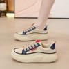 Women's shoes 2025 Spring Festival new versatile student casual sports shoes platform explosion lightweight flat floor shoes dad shoes