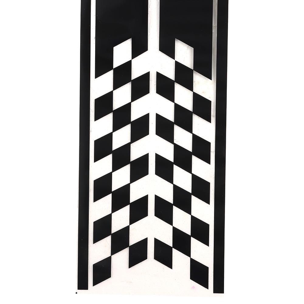2Pcs PVC Car Side Skirt Decal Stickers 74.80x4.72in Car Body Sticker Decorations  for Car,Truck,SUV