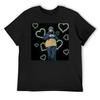 Ruby and Hearts T-Shirt Cute Clothes Plain Graphic T Shirt Vintage Heavy Weight T Shirts for Men