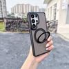 Applicable To Samsung S26Ultra Xuncai Magnetic Mobile Phone Case S25Ultra Rotating Magnetic Bracket S24U Protective Case