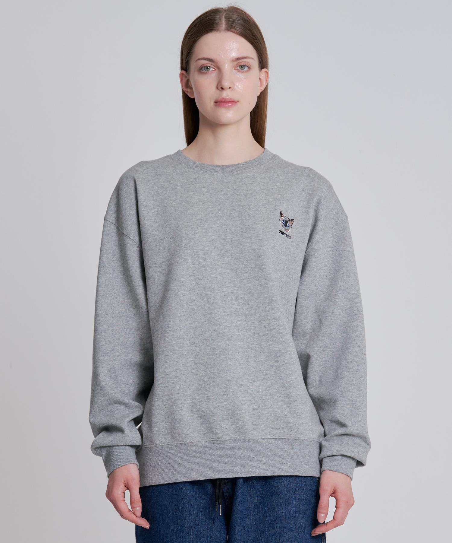 Gen Other Black Cat Sweatshirt Gray L